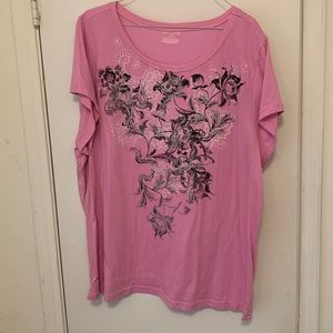 Pink tee with embellishments from Venezia, 26/28